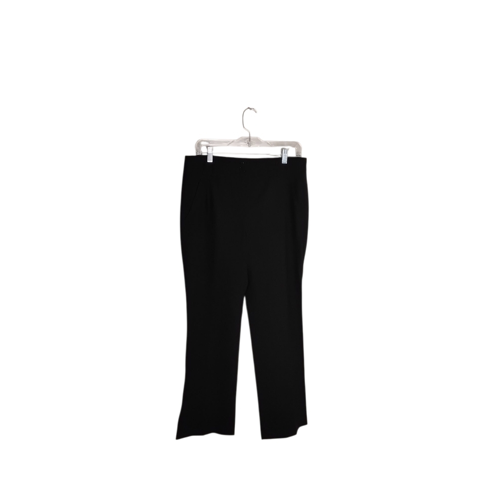 Theory Black Straight Leg Women's 10 Pockets Belt Loops Career Pant